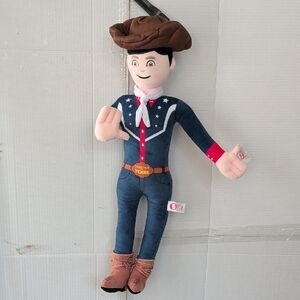 State Fair Of Texas Big Tex Plush Toy Cowboy Cowgirl Western